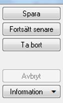 Du kan även göra en inställning för ljud vid spolning. Dessa val ligger kvar per dator tills annat val sker.