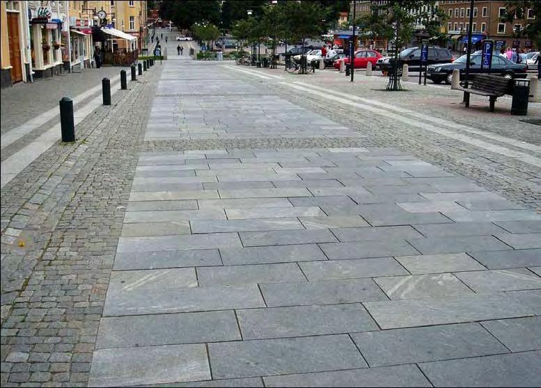 LANDSKAP TRÄDGÅRD JORDBRUK Rapportserie Trafikklassning för markbeläggningsplattor av natursten Jonas Hansson & Björn Schouenborg Landskapsutveckling, SLU Alnarp