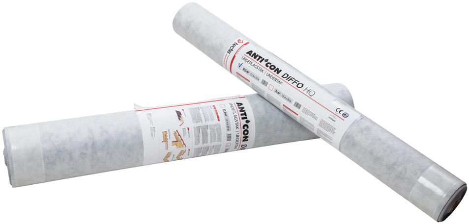 Underlagstäckning/U-tak PE/PP 200 g/m² 10 x 1,5 m 90 rle/pal UNDERLAGSTÄCKNING/UNDERLAGSTAK Läkttätningsband Används under ströläkten som en extra tätning vid genomspikning 01100425 Läkttätningsband