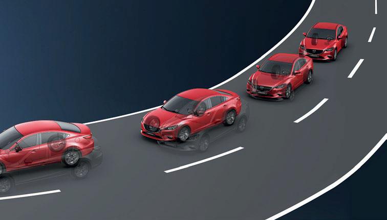 Mazda3 har dessutom fått Mazdas nya system G-VECTORING CONTROL, som