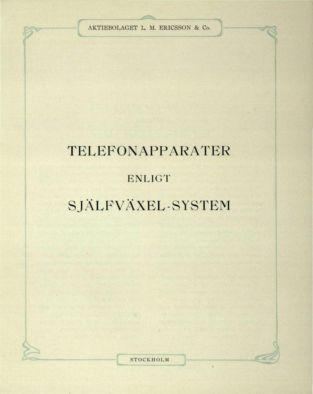 TELEFONAPPARATER