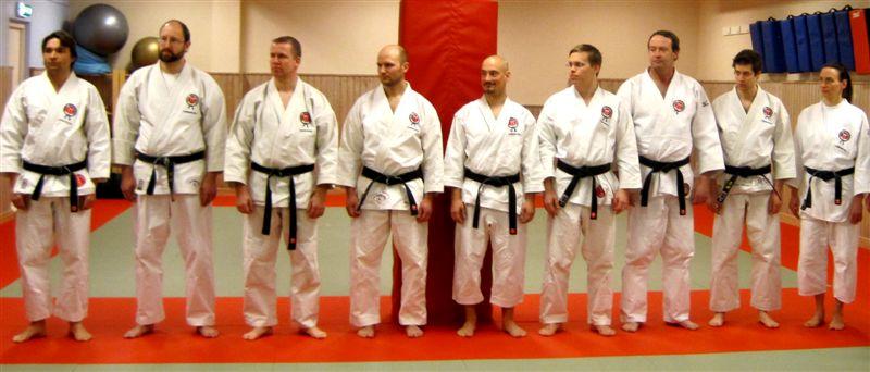 Under en lång tid i övningen var alla som lyssnade truckförare från Scanias lager i Södertälje. Hur lägger jag upp en presentation för en grupp som inte har en aning om vad jiujitsu är?