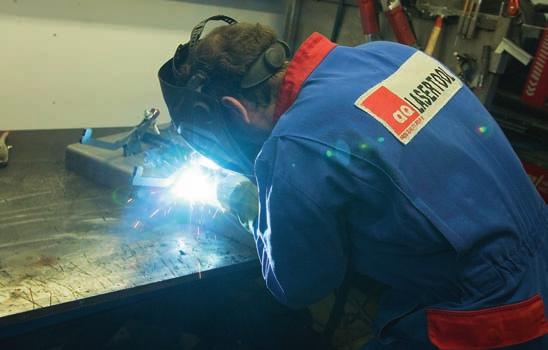 EDETABEL LASERTOOLI tabas mullu ootamatu müügimahtude kasv. FOTO: JULIA-MARIA LINNA Parim metallifirma tegutseb Lemmetsas Äripäeva masina- ja metallitööstuste edetabeli võitis 2013.