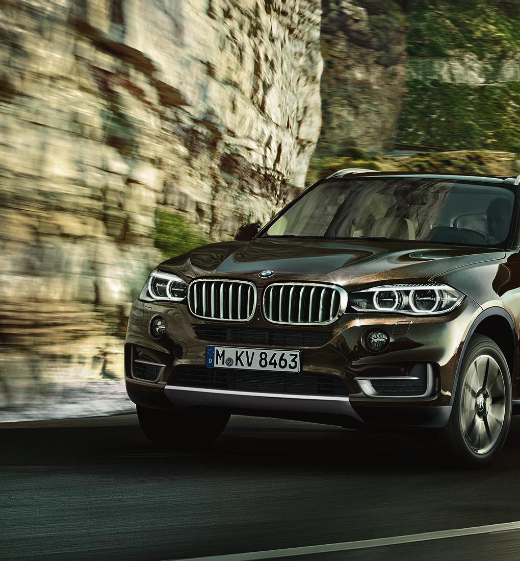 Redan vid det första mötet tar formspråket hos BMW X ett fast grepp om din blick.