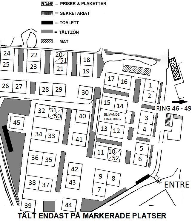 Ring 52 Börjar kl. 11:30 OBS! Ringen ligger vid ring 25 Vikner Stafberg Monica JUNIORHANDLING (10-13 år) 14 JUNIORHANDLING (14-17 år) 15 29 TOTALT ANMÄLDA HUNDAR 3337 LYCKA TILL I RINGARNA!