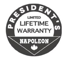 2 Kaikki NAPOLEON grillit on valmistettu noudattaen ISO 90001-2008 standardeja. Ne on suunniteltu ja valmistettu ensiluokkaisista materiaaleista ja komponenteista sekä rakennettu ammattilaistyönä.