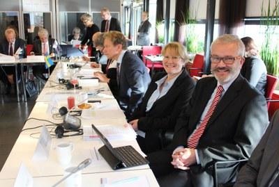 UTSATTE UNGE PÅ ARBEIDSMINISTRENES AGENDA den, og reflekterte over mulighetene som ligger nettopp i et samarbeid med partene i arbeidslivet.