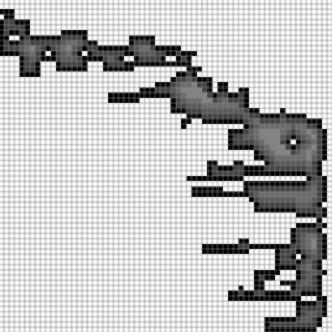 Figur 16 Shortest Path med värde 1738 Figur 17 Cellular Automata med värdet 8379 4.