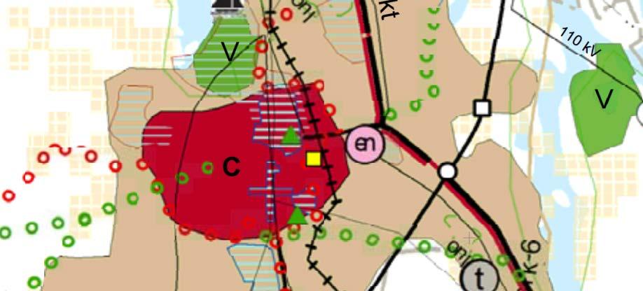 151, STST 017-05-9 16:00 / :s bilaga: Bilaga 151 B, stst 9.5.017 ringsområdet anvisats med beteckningen AP område för marknära boende.
