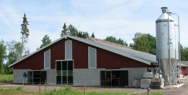 Alla stallbyggnader måste uppfylla djurskyddskraven på termisk komfort och luftkvalité.