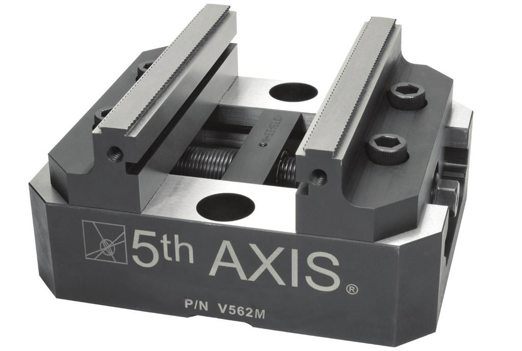 SJÄLVCENTRERANDE SKRUVSTYCKEN SELF-CENTERING VISES th Axis sätter en ny stard inom -axlig bearbetning The small footprint low profile design