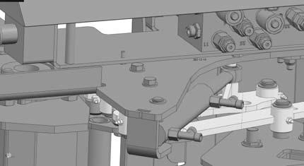 Rengör axlarnas styrskenor samt sensorer och ställdon (hydraulmotor) med en fuktig trasa. mörjning Observera!