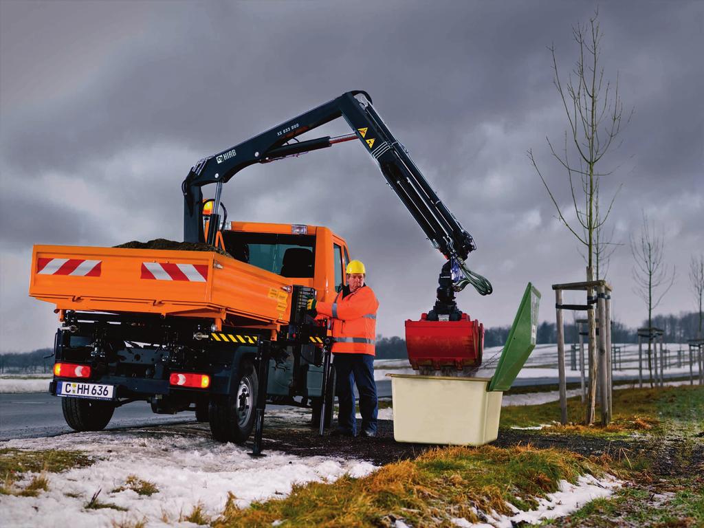 Ett mångsidigt verktyg Hiab XS 033 ger dig lite mer Hiab XS 033 ger dig den kapacitet du behöver i ditt dagliga arbete.