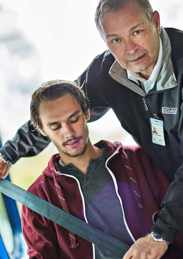 innebär transport och service under din resa.