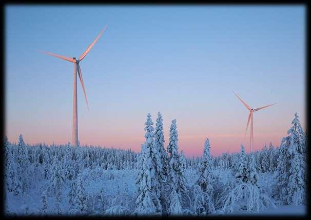 Nya uppdrag från slutet 2016 Referenser Statkraft SCA Vind AB Vindkraftpark Antal/MW GWh Mörttjärnsberget 37/2,3 210 Stamåsen 50/2,3 250 Ögonfägnaden 33/3,0 290 Björkhöjden 90/3,0 800 Interna Elnät