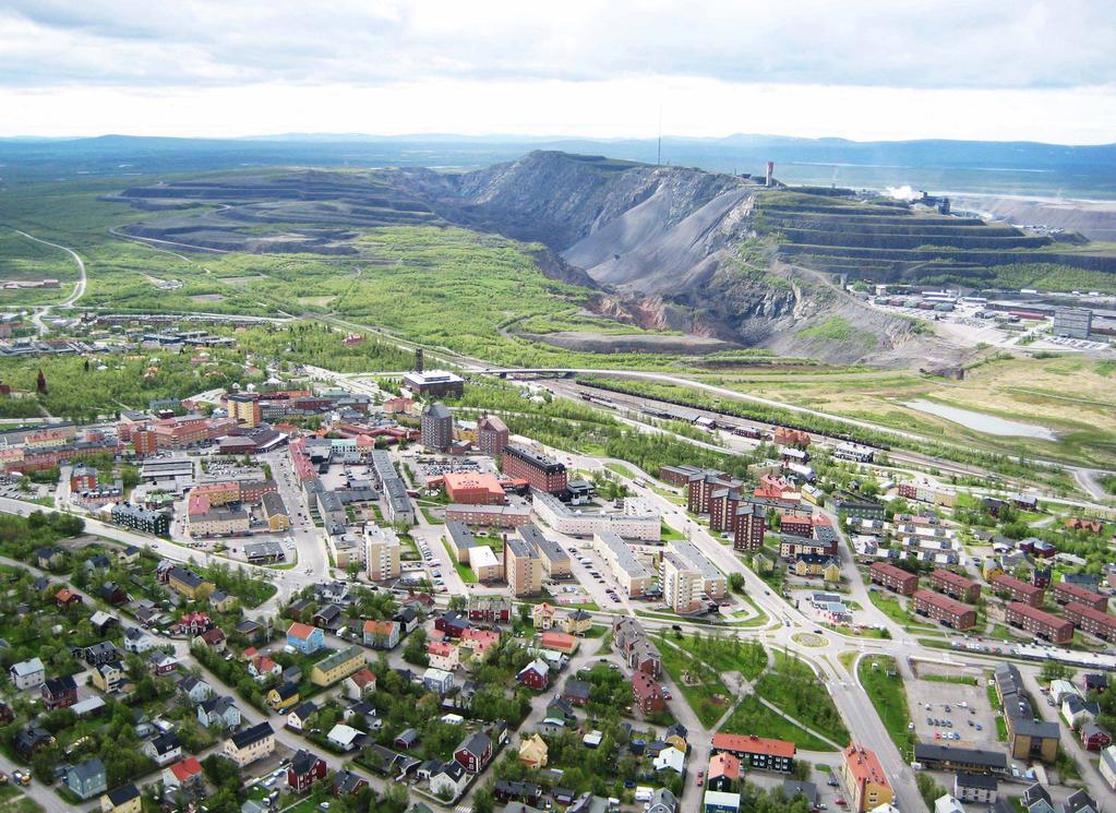 Kiruna en stad i omvandling Kirunas stadsomvandling är en unik företeelse. Det är ett projekt som innebär stora och svåra utmaningar, men också många och nya möjligheter.
