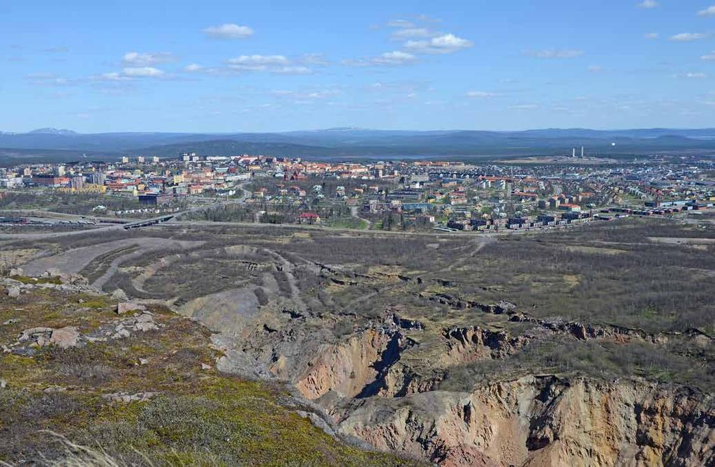 Omvandlingen i Kiruna är inget nytt fenomen Gruvbrytningen i Kiruna har pågått sedan förra sekelskiftet och den har fört med sig förändringar av vår stad i flera etapper.
