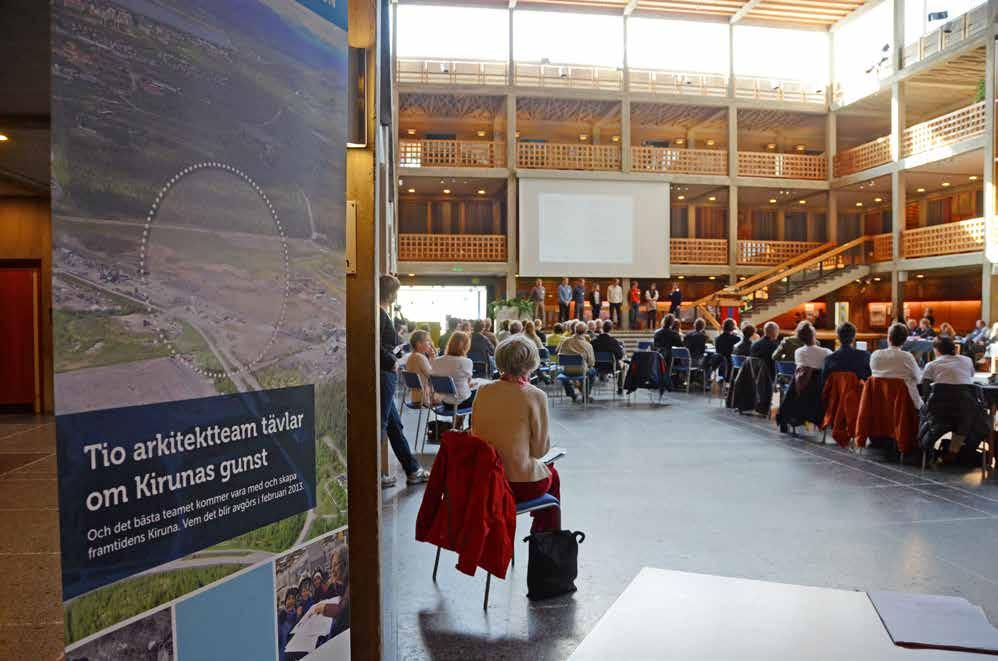 2009 presenterade LKAB en utredning av markförhållandena i nordväst, som visade att området är underminerat av tidigare gruvbrytning.