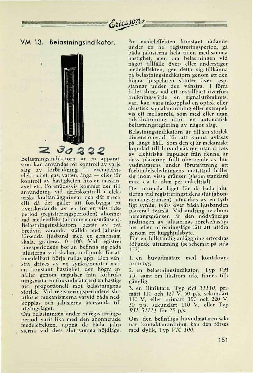 r &ug0*å VM 13. Belastningsindikator.