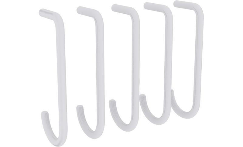 string +/krokar för metallhyllplan Beställs och packas 10 x 5-pack MSK-12-5