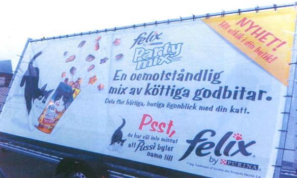 14 varumärket PURINA i kombination med något av koncernens andra varumärken (exempelvis FRISKIES,
