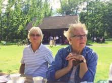 Sedan var det Hembygdsgården och kvällen avslutades med glass hemma på Jills syster Marys sommarhus inte långt från Picassostatyn. En mycket trevlig och givande dag som uppskattades av alla.