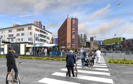 7 Lokaliseringsalternativ för bana och depå I detta avsnitt presenteras de alternativa spårvägssträckningar och depålägen som studeras inom projekt Spårväg syd.