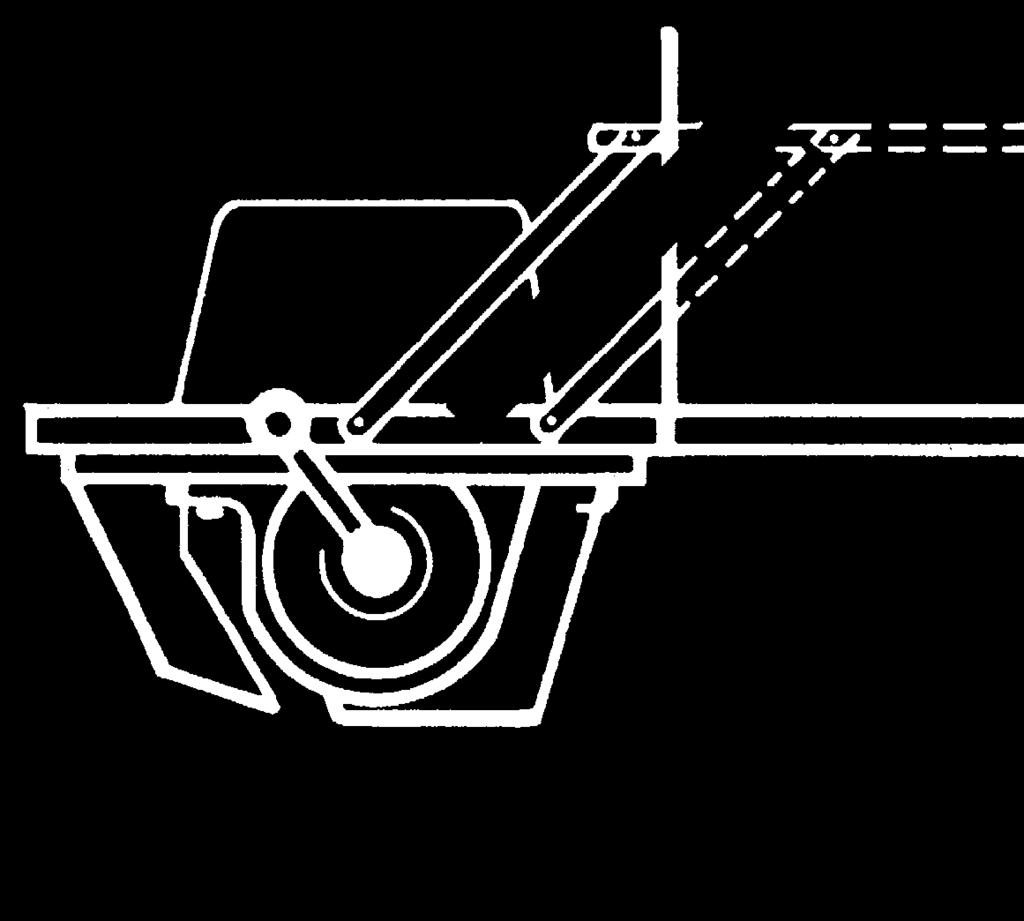 None of the gas springs, tension springs, and dampers must be extended cylinder is decreased and the gas compressed. both the closed and open position.