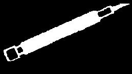 Make allowance is pertinent. The unloaded piston rod on a gas of piston rod. Long strokes need additional guidance or particular bearings to avoid bending and tilting of the erns kolvstång indragen.