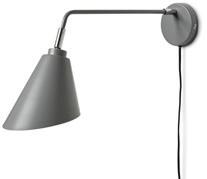 495 Vägglampa Cato LED med dimmer, ingår, MR11, D 16, H