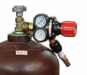Alla bakslagsspärrar från ESAB motsvarar BS EN 730-1 Säkerhetsanordning efter typ av bakslagsspärr Alla bränngasmodeller passar till följande gasanvändning Bakslagsspärrar