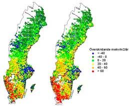 BILAGA 7 egentligen gäller barrskog dominerad av gran eller tall (Sverdrup and Warfvinge, 1993).