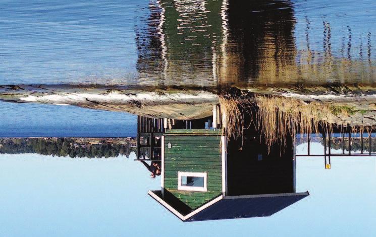 Öns bastu är en av de bästa i skärgården. Ljugarbänken, den populära samlingsplatsen, fick en rejäl ansiktslyftning i höstas.