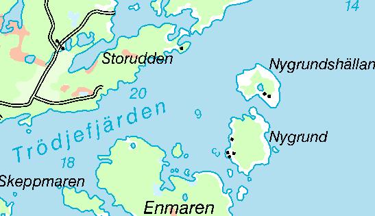 Makrofauna i blåstång Kvantitativa fluktuationer under ett år Mars 1999 t.o.m. februari 2000 Provtagningslokal Fauna i blåstång Figur 23. Provtagningslokal mars 1999 Figur 24.