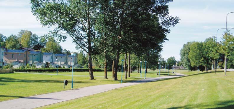 RINKEBY 3. Rinkebydalen karaktärer Låganvända gräsytor, Natur- och skogsmark Rinkebydalen bör behålla och förstärka karaktären av ett dalstråk med långa siktlinjer och vårdade träddungar.