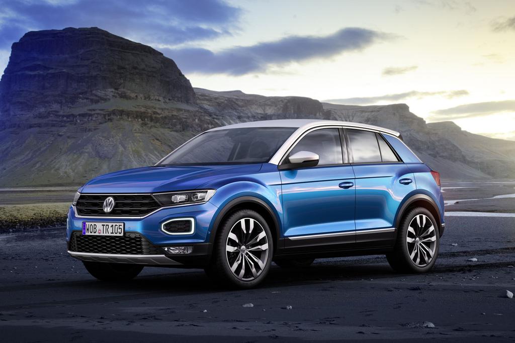 Nya Volkswagen T-Roc. Kraftfull som en SUV pigg och smidig som en kompaktbil Det finns massor av möjligheter att få T-Roc exakt som man själv vill ha den.