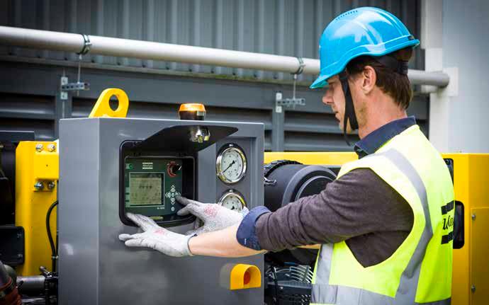 Du köper mycket mer än en booster Justerbar kapacitet genom digital inställning av tryck- och flödesreglering Automatiska lastnings-/avlastningsventiler Dynamic Flow Boost-funktion Upp till 30 %