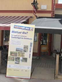 Det var några av Hittaut:arna som tog sig tid att kolla på 10-mila men de flesta var ivriga att komma igång med att besöka checkpoints.