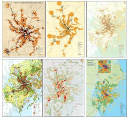 Stockholmsregionens infrastruktur- och bebyggelseutveckling
