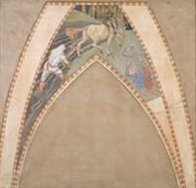 Mynd 3: Ilmarinen plöjer ormåkern,1899