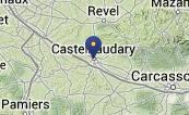 Attraktioner Staden Castelnaudary Castelnaudary - den gamla staden med de vackra korsvirkeshus och
