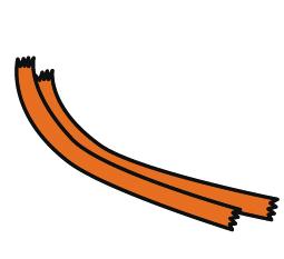 Förpackningsmaterial x2 Kabelklämma x1 Ta
