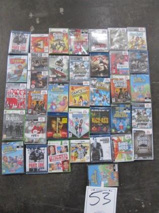 Diverse spel och dvd filmer 2197-053