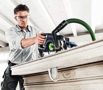 Festool-system Fasader 18 V-systemet. Bygger på nya idéer.