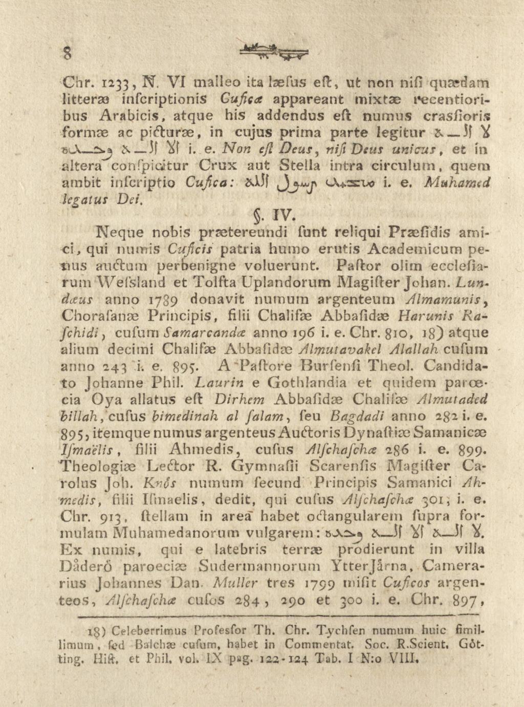 s Chr. 1233, N.