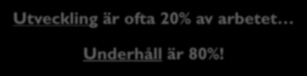 jonkv@ida Kvalitet: Fokus 22 Skriv bra kod! Lättläst Bra namngivning Strukturerad, modulär Väldokumenterad och kommenterad där det behövs mest!