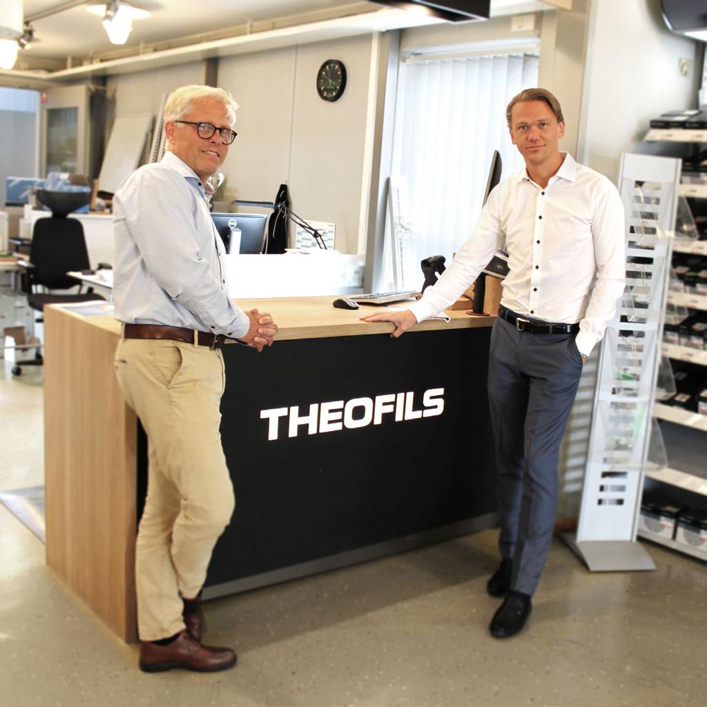 Lär känna vår personal Leo Saleh är ny säljare för Theofils Design.