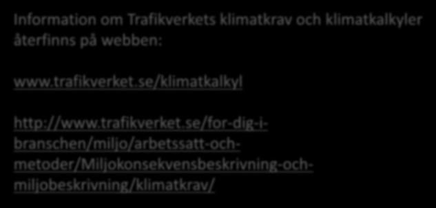 på webben: www.trafikverket.