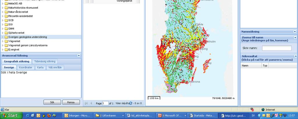 Via Geodataportalen får även geodataproducenter ett redskap för att beskriva och tillgängliggöra sin information för användarna.