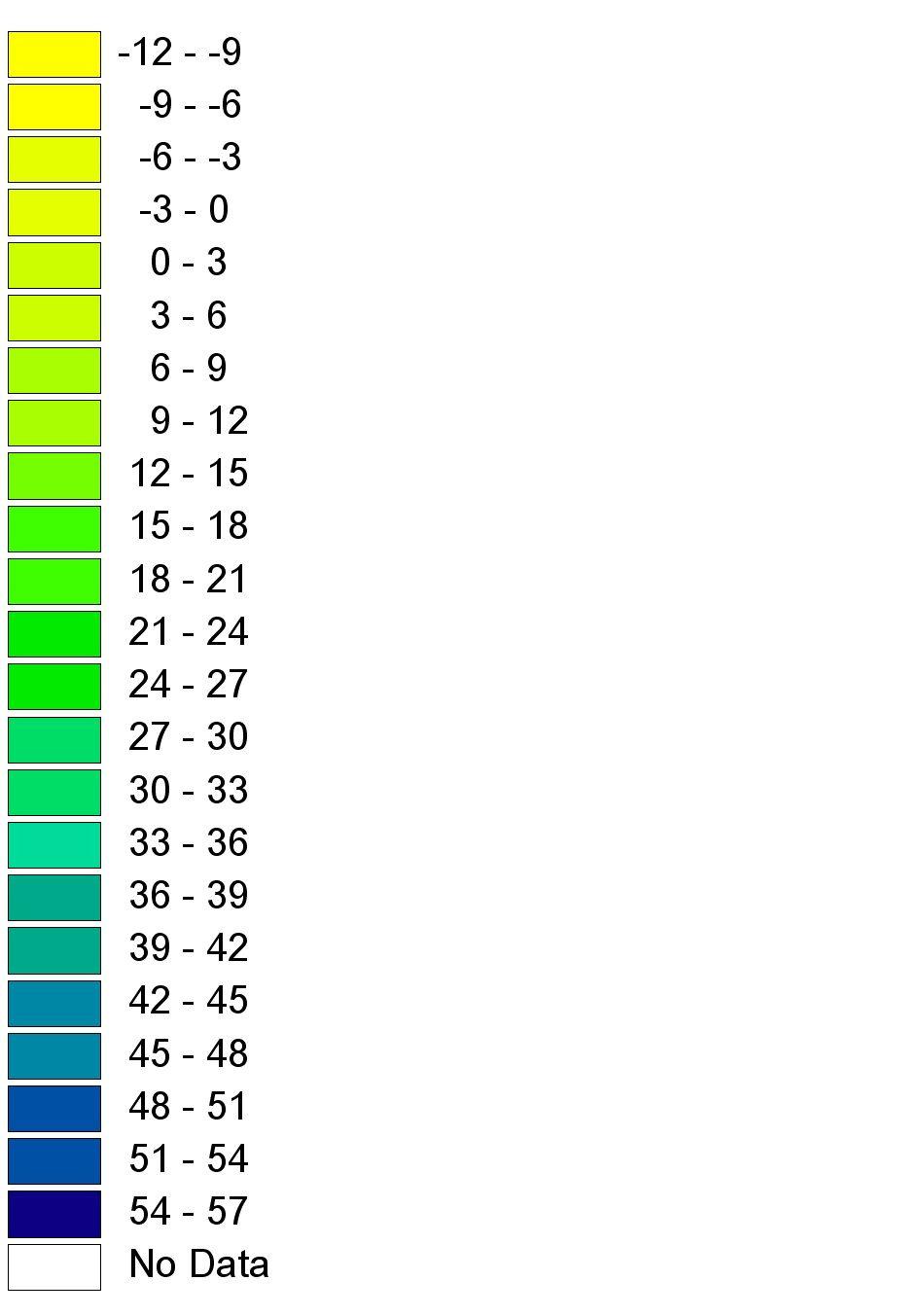 Effekter på det svenska klimatet 2,5 4,5 grader varmare kortare period med snötäcke